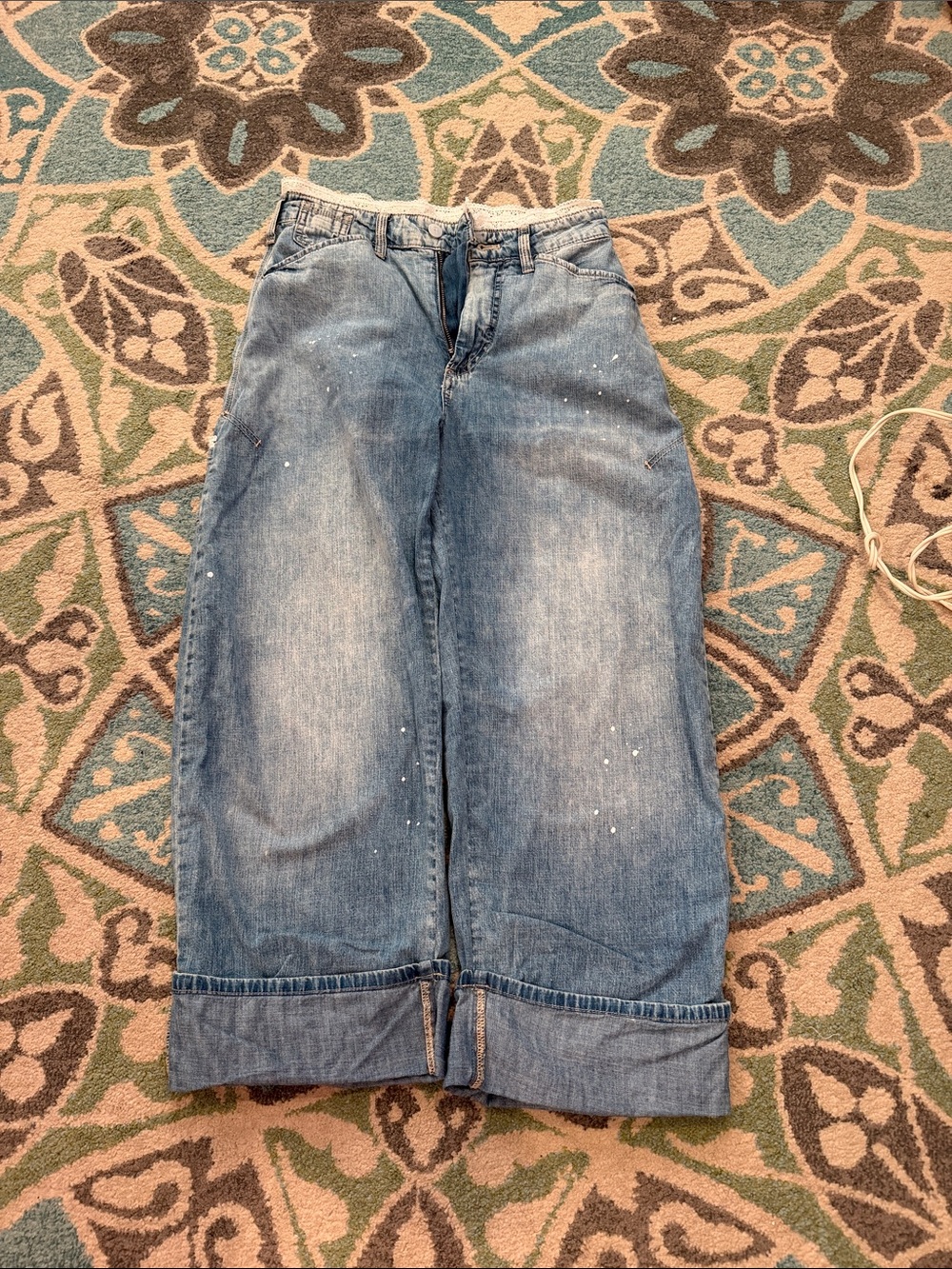 Pilcro barrel jeans